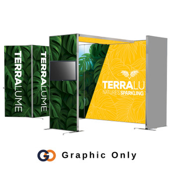 Showbird 65 20 x 10 Configuration C Single-Sided (Graphic Only)