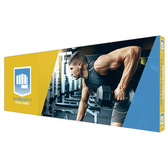 20 x 7.5 ft. Lumiere Light Wall® Dual Edge Light - Single Sided (Graphic Package)