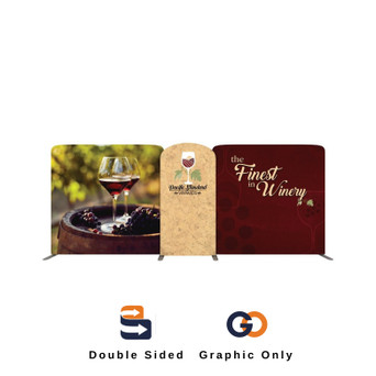 20ft EZ Tube Connect Kit B Double-Sided (Graphic Only)