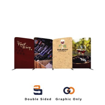 20ft EZ Tube Connect Kit D Double-Sided (Graphic Only)