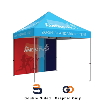 Zoom™ 10ft Full Wall Double-Sided (Graphic Only)