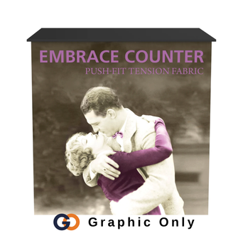 3.5ft x 3.5ft Embrace Counter Display (Graphic Only)