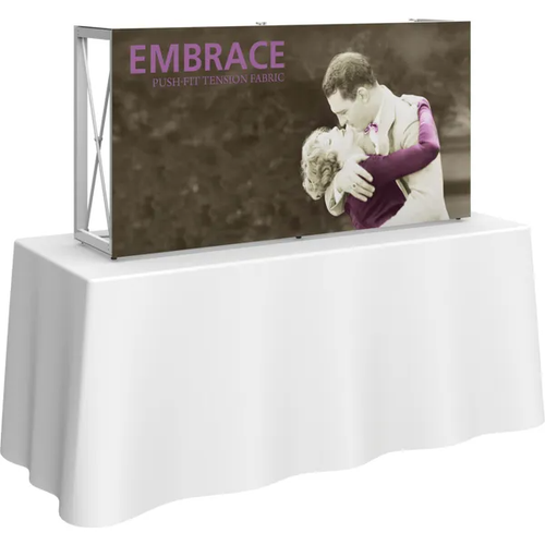 5ft x 2ft Table Top Embrace Display (Graphic Package)