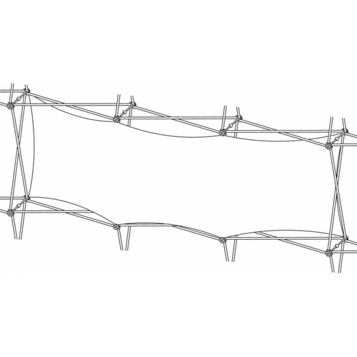 Xclaim (3x1 Quad) Double Thread Fabric Graphic