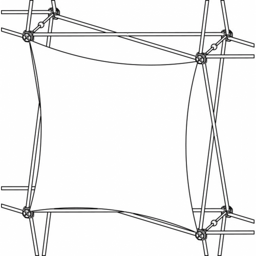 Xclaim (1x1 Quad) All Front Fabric Graphic