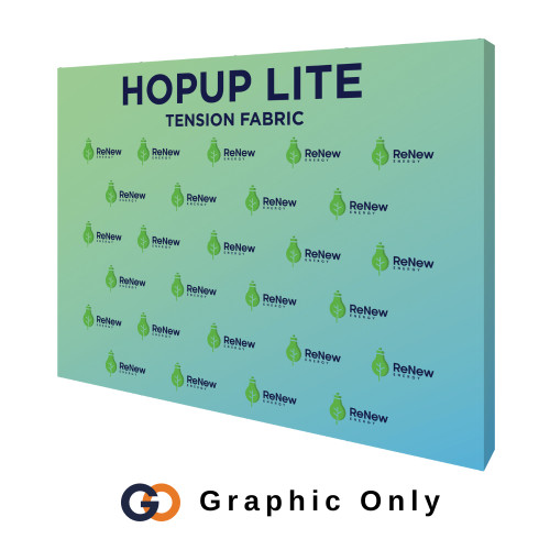 Hopup™ Lite 10ft x 8ft Display (Graphic Only) Hopup™ Lite 10ft x 8ft Display (Graphic Only)