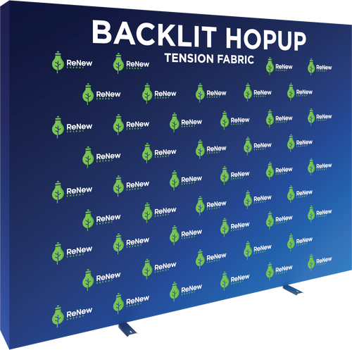 10ft Backlit Hopup™ Tension Fabric Display (Graphic Package) 10ft Backlit Hopup™ Tension Fabric Display (Graphic Package)