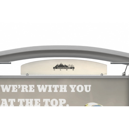 Metal Fusion Graphic Header for Timberline - Arch Top 