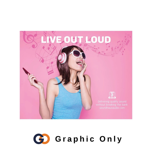 10ft Fabric Pop Up (Graphic Only) - GLM Select