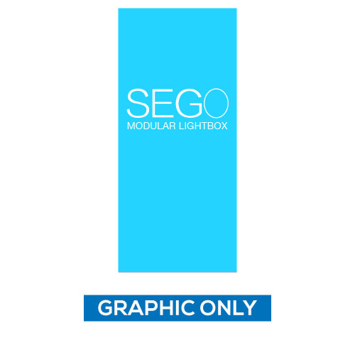 3.3 X 7.4ft. SEGO Modular Lightbox Display - Single-Sided Graphic Only 3.3 X 7.4ft. SEGO Modular Lightbox Display - Single-Sided Graphic Only