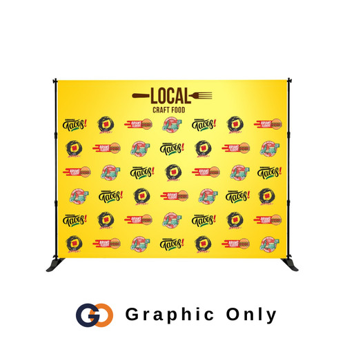 10x7.5 ft. Slider Banner Stands (Graphic Only) - GLM Select