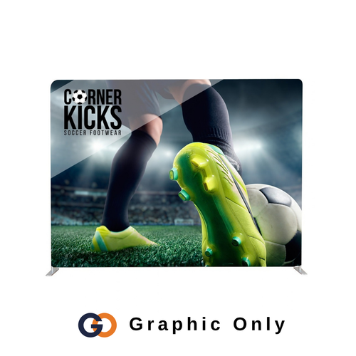 10 ft. EZ Stand Straight Single-Sided (Graphic Only)