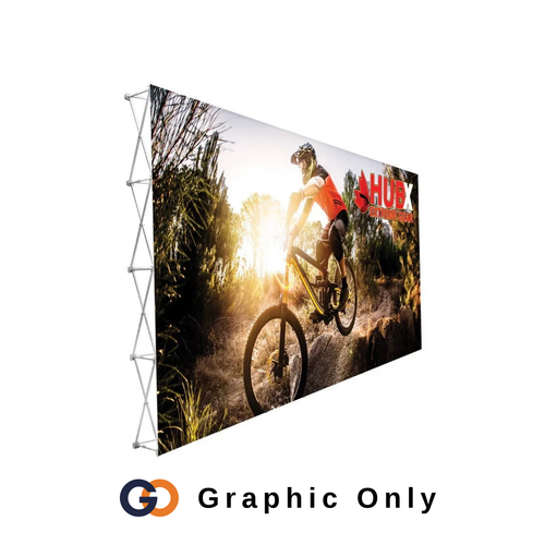 20ft x 10ft RPL Fabric Pop Up Display (Graphic Only)