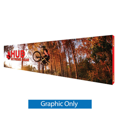 30 x 7.5 Ft. RPL Fabric Pop Up Display (Graphic Only)