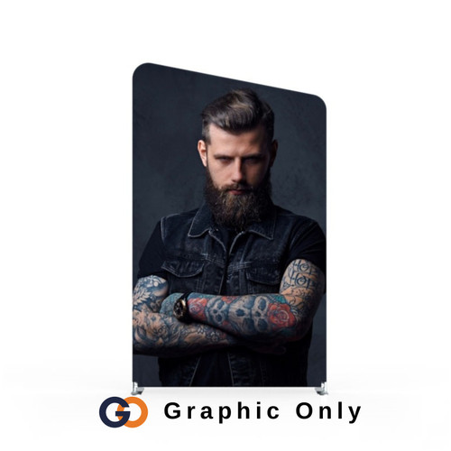 Wave Tube Modular B4 Single-Sided Display (Graphic Only)