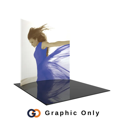 Formulate Master 10ft x 10ft High Horizontal Curve (Graphic Only)