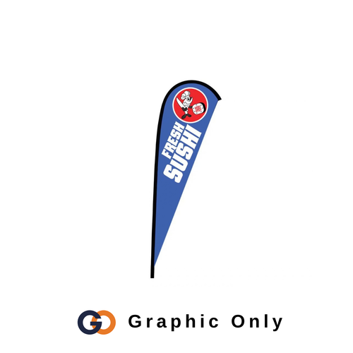 12 ft. Large Sunbird Stand Single-Sided (Graphic Only)