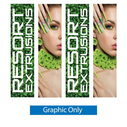 4 x 16 ft. 60D Big Sky Square Tower Silver Frame (Graphic Only) 4 x 16 ft. 60D Big Sky Square Tower Silver Frame (Graphic Only)