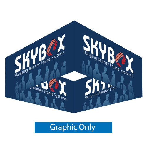 10 x 2.7 ft. Hanging Banner Square Double-Sided (Graphic Only)