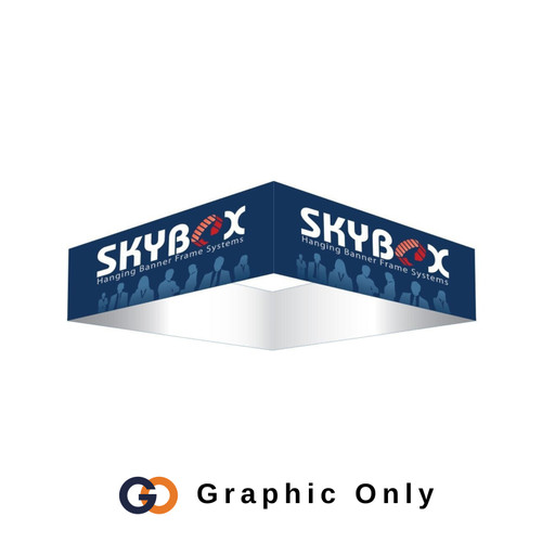 15 x 4 ft. Hanging Banner Square Single-Sided (Graphic Only)