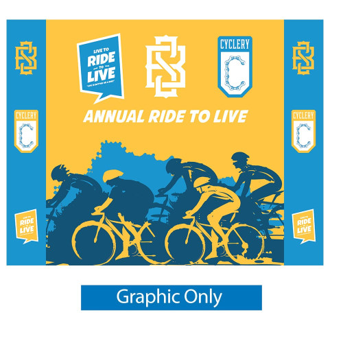 8ft. RPL Backlit Display (Front Graphic Only)