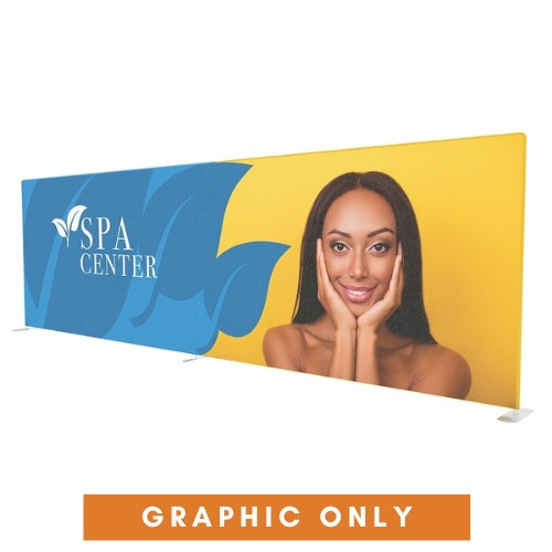 25ft Straight EZ Tube® Single-Sided (Graphic Only)