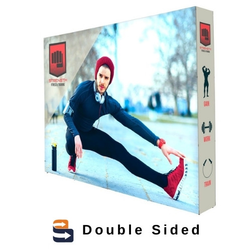 10 x 7.5 ft. Lumiere Light Wall® Backlit Double-Sided (Graphic Package) 10 x 7.5 ft. Lumiere Light Wall® Backlit Double-Sided (Graphic Package)