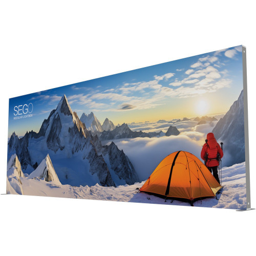 19.7 x 7.4 ft. SEGO Lightbox Display Single Sided (Graphic Package) 19.7 x 7.4 ft. SEGO Lightbox Display Single Sided (Graphic Package)