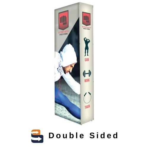 2.5 x 7.5 ft. Lumiere Light Wall® Backlit Double-Sided (Graphic Package) 2.5 x 7.5 ft. Lumiere Light Wall® Backlit Double-Sided (Graphic Package)