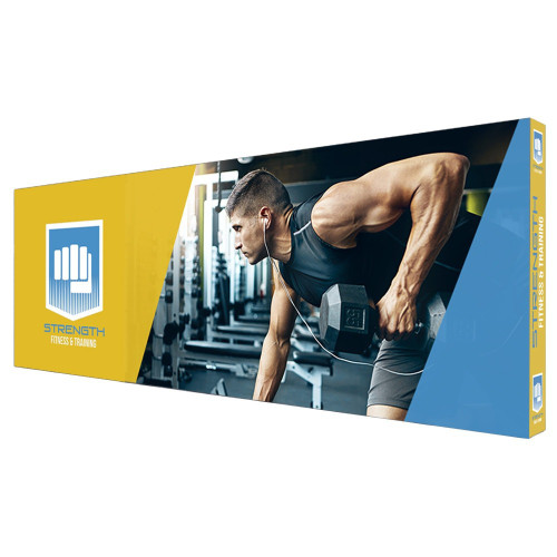 20 x 7.5 ft. Lumiere Light Wall® Dual Edge Light - Single Sided (Graphic Package)