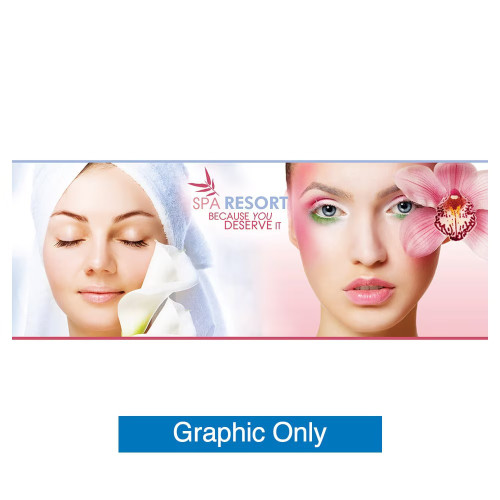 20ft Curve EZ Tube® Single-Sided (Graphic Only)