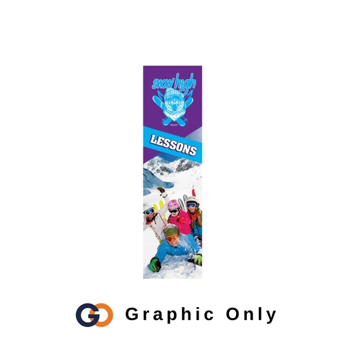 13ft Portable Flagpole - Single-Sided (Graphic Package) - GLM Select