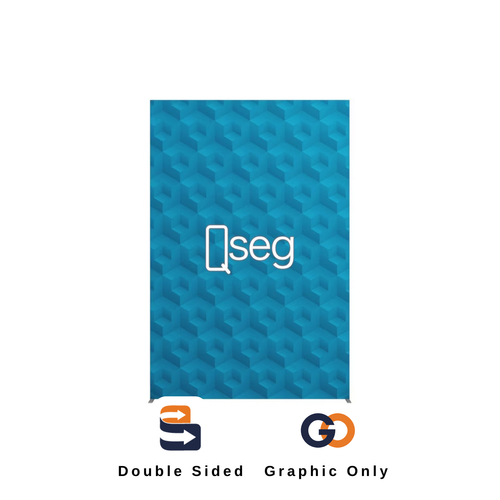 4.9 x 7.4 ft. QSEG - Double Sided (Graphic Only)