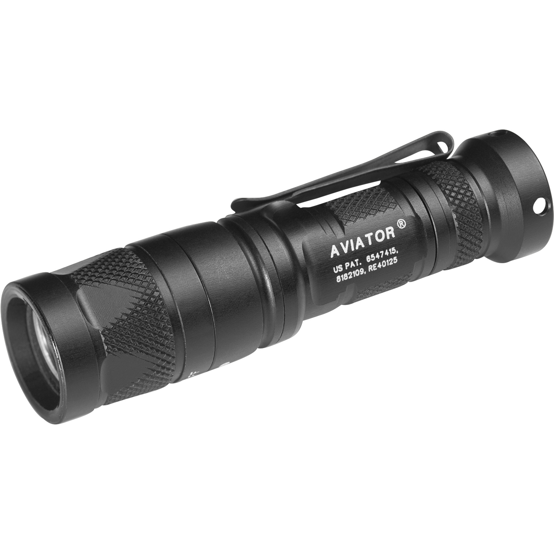 SureFire AVIATORRD Aviator Black Anodized Aluminum Red/White LED 250 Lumens