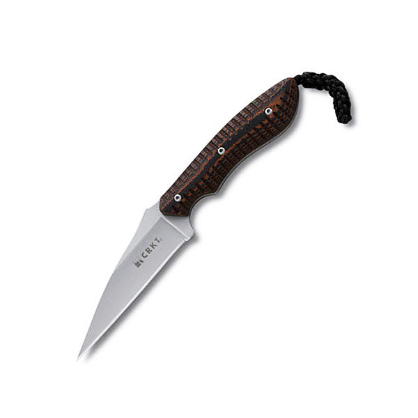 CRKT S.P.E.W. Fixed Blade Knife 5CR15MoV Plain Wharncliffe Edge
