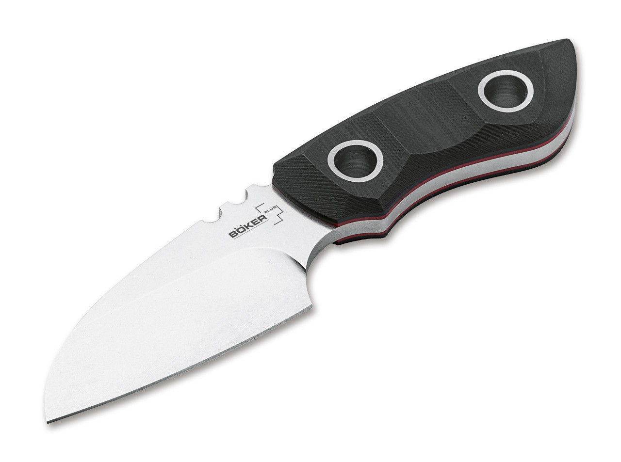 Boker Plus PryMate Pro Fixed Blade Knife Black G10 Handle D2