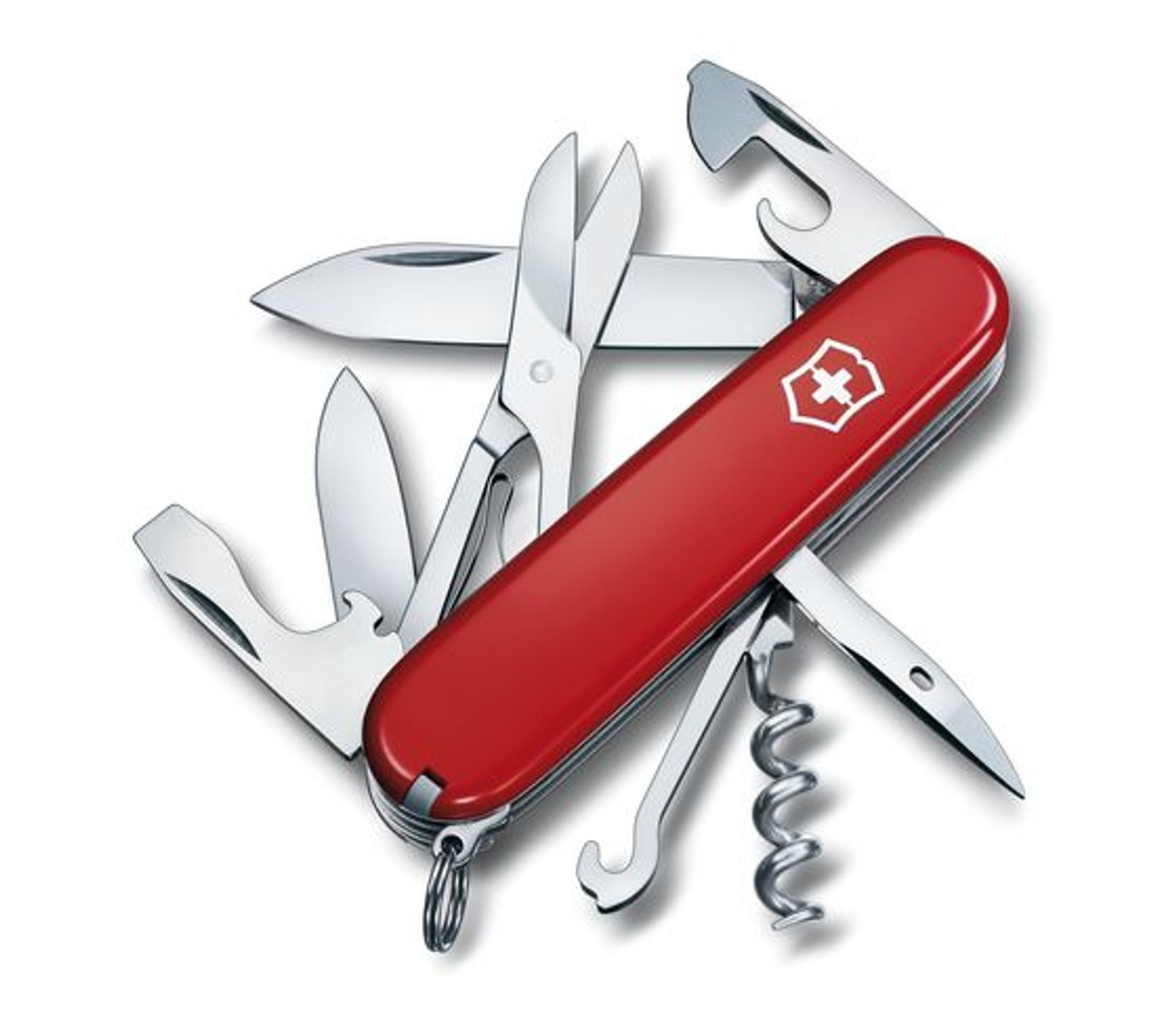 Victorinox Climber Folding Knife/Multi-Tool Red Handle