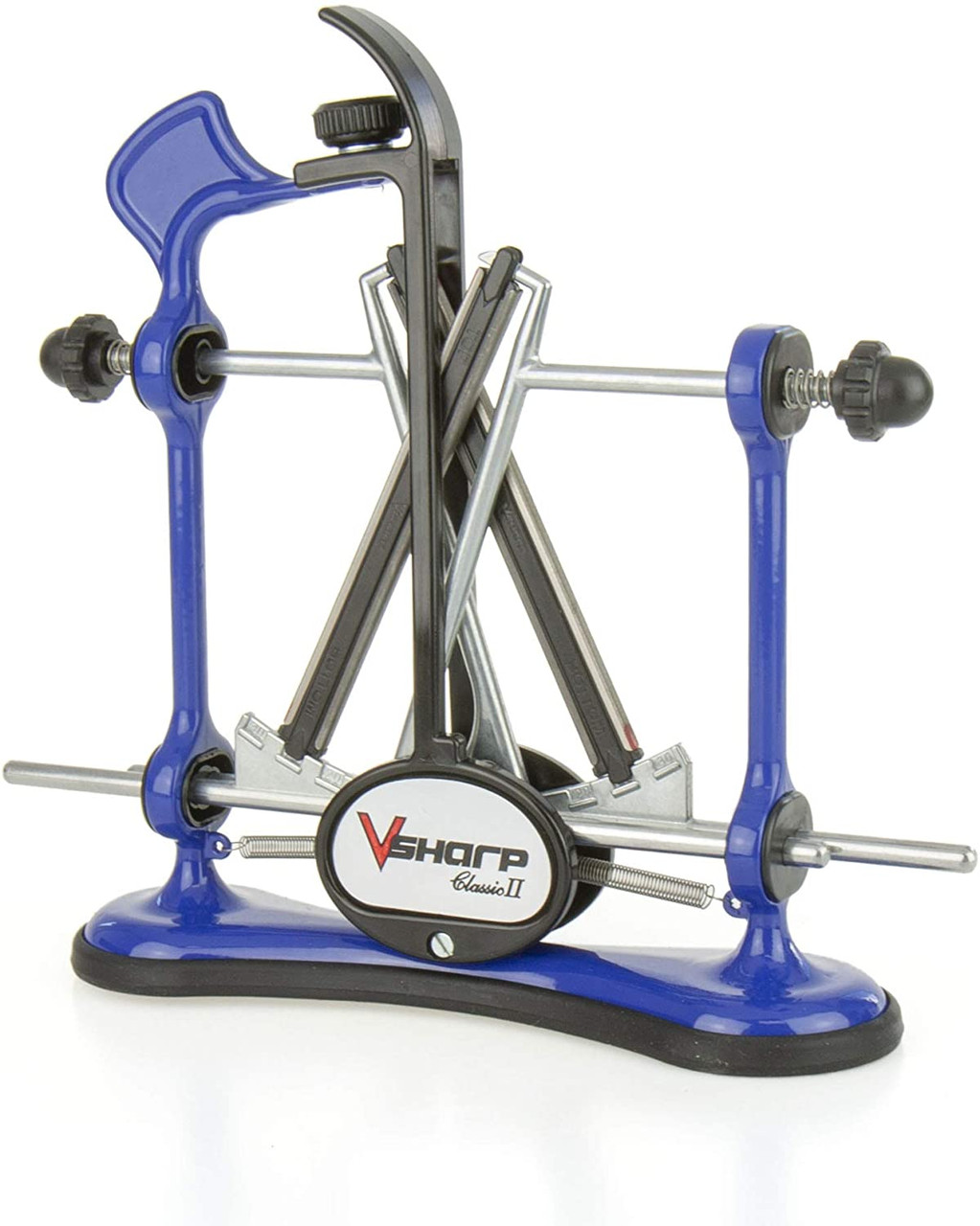 Warthog V--Sharp Classic II Knife Sharpener Steel Frame Blue Powdercoat