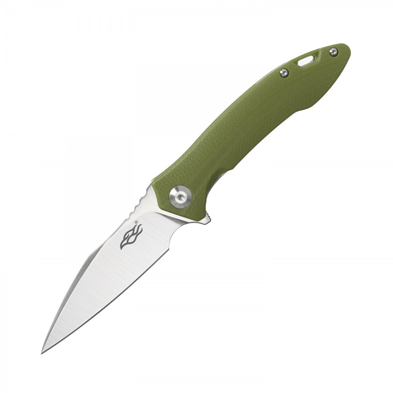 Ganzo Firebird Folding Knife Green/Blue G10 Handle D2 Drop Point Plain Edge  FH51-GB