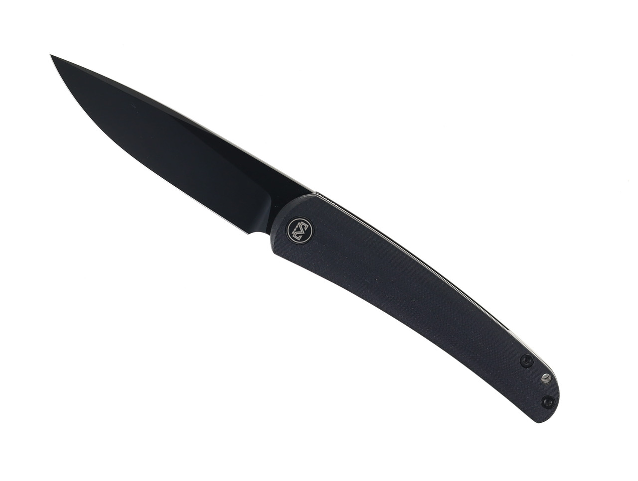 Miguron Akri II Folding Knife Black G10 Handle 14C28N Drop Point