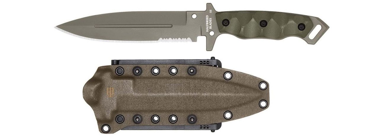 Halfbreed Blades Medium Infantry Fixed Blade Knife