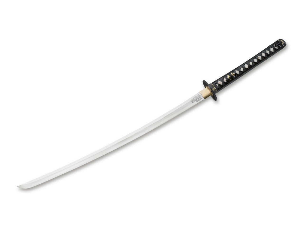 Boker Magnum Bride's Sword Black Rayskin Handle 1045 Plain Edge 05ZS611 Premium Japanese katana swords for collectors, martial arts, display, props.