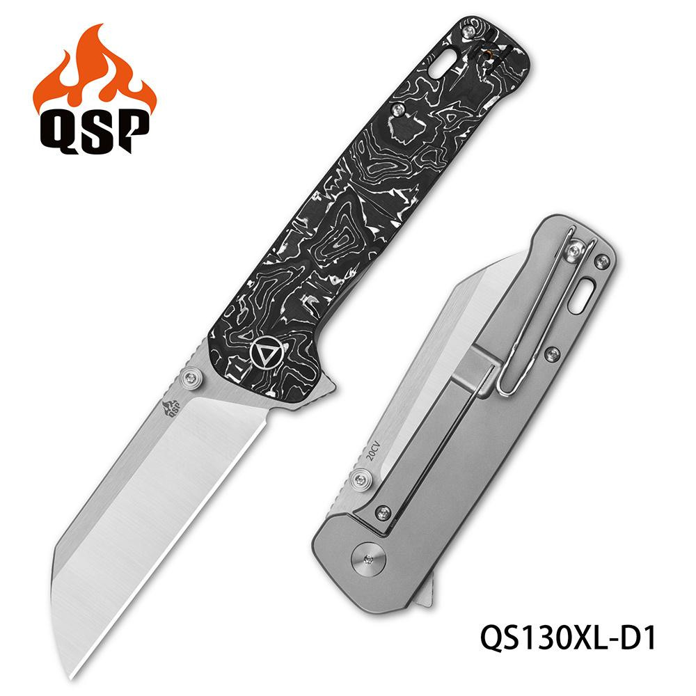 Dropping in October) QSP Penguin Plus Folding Knife Aluminum Foil