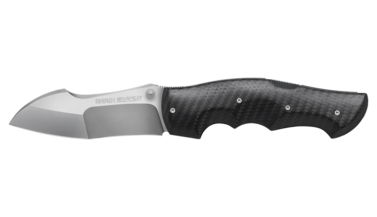 Viper Rhino 1, V5901FC, Satin Elmax, Carbonfiber pocket knife, Fabrizio  Silvestrelli design