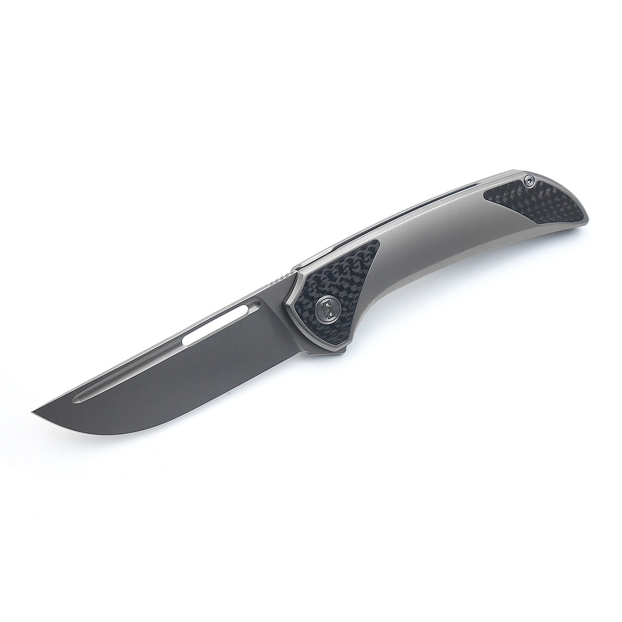 NH各10セット Miguron Eriko Folding Knife Titanium/Carbon Fiber Inlay Handle