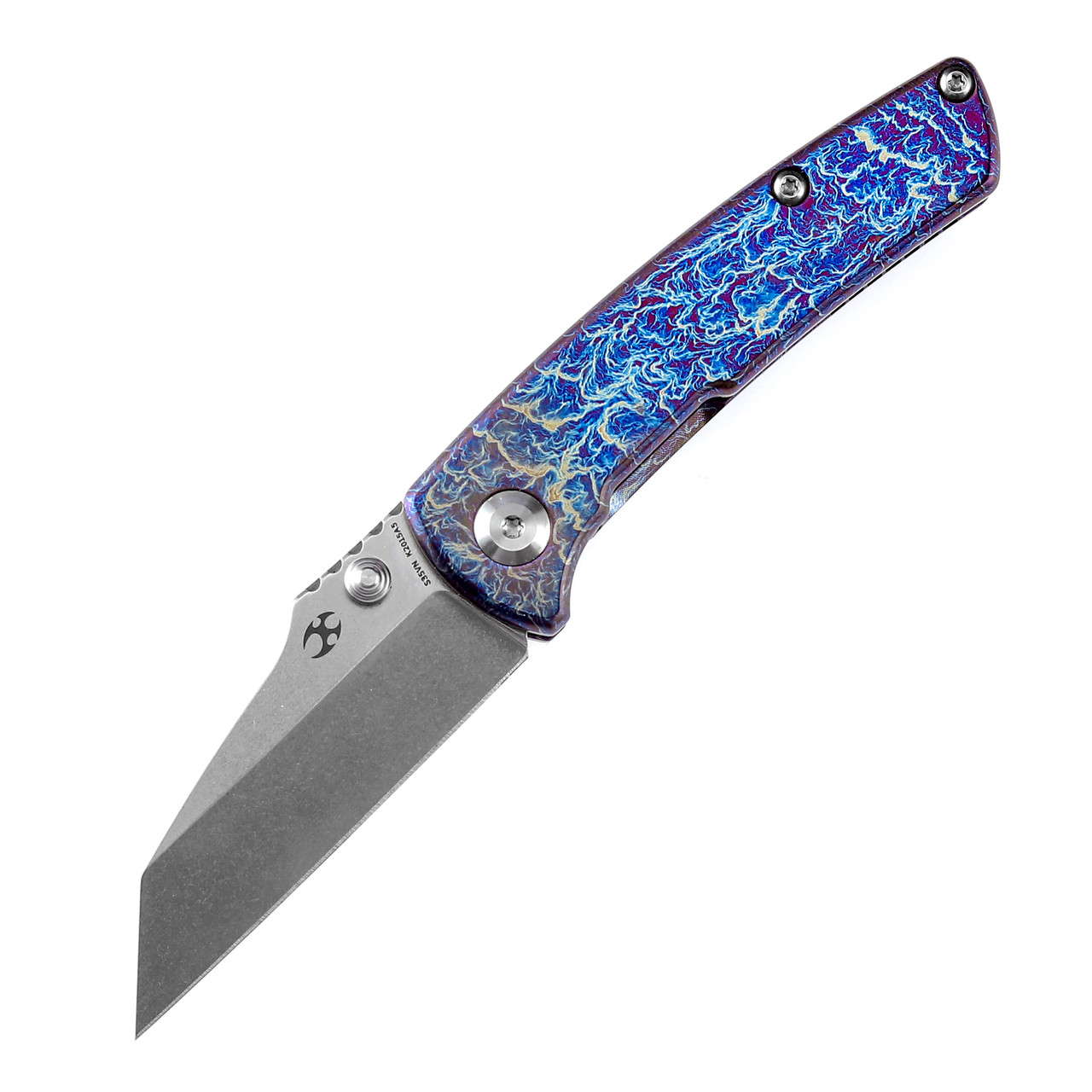 Kansept Little Main Street Folding Knife Lightning Strike Titanium
