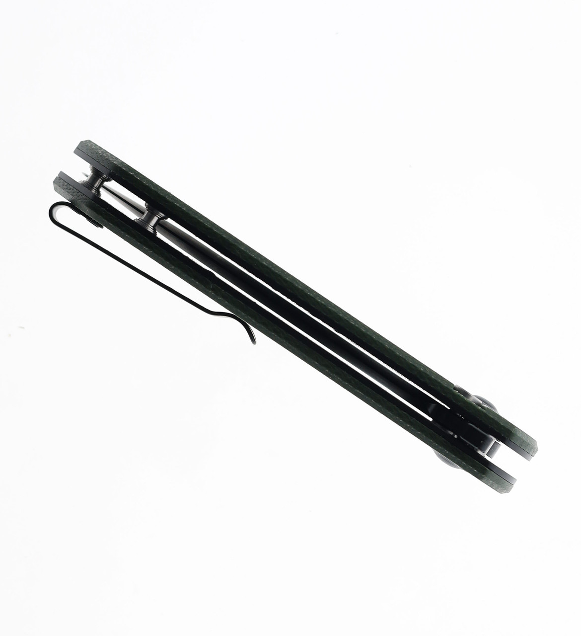 CJRB Riff Button Lock Folding Knife Green Micarta Handle AR-RPM9 Clip ...