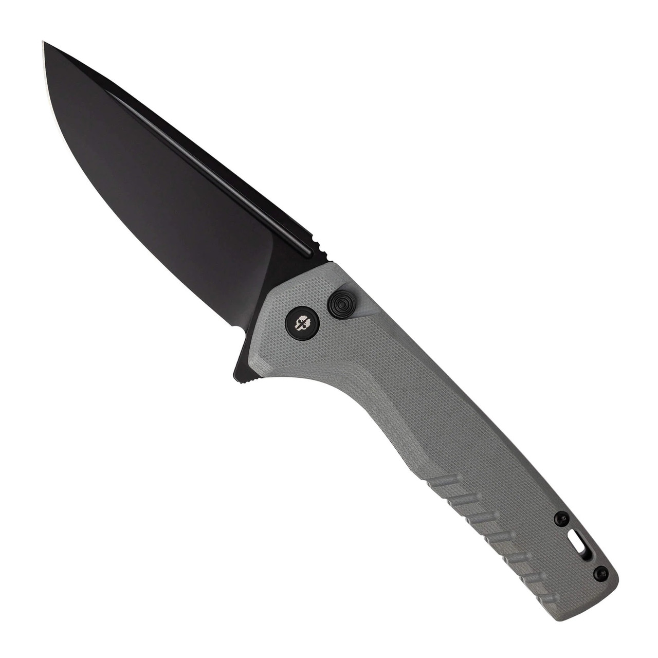 Knife Handle Gray/Black G10