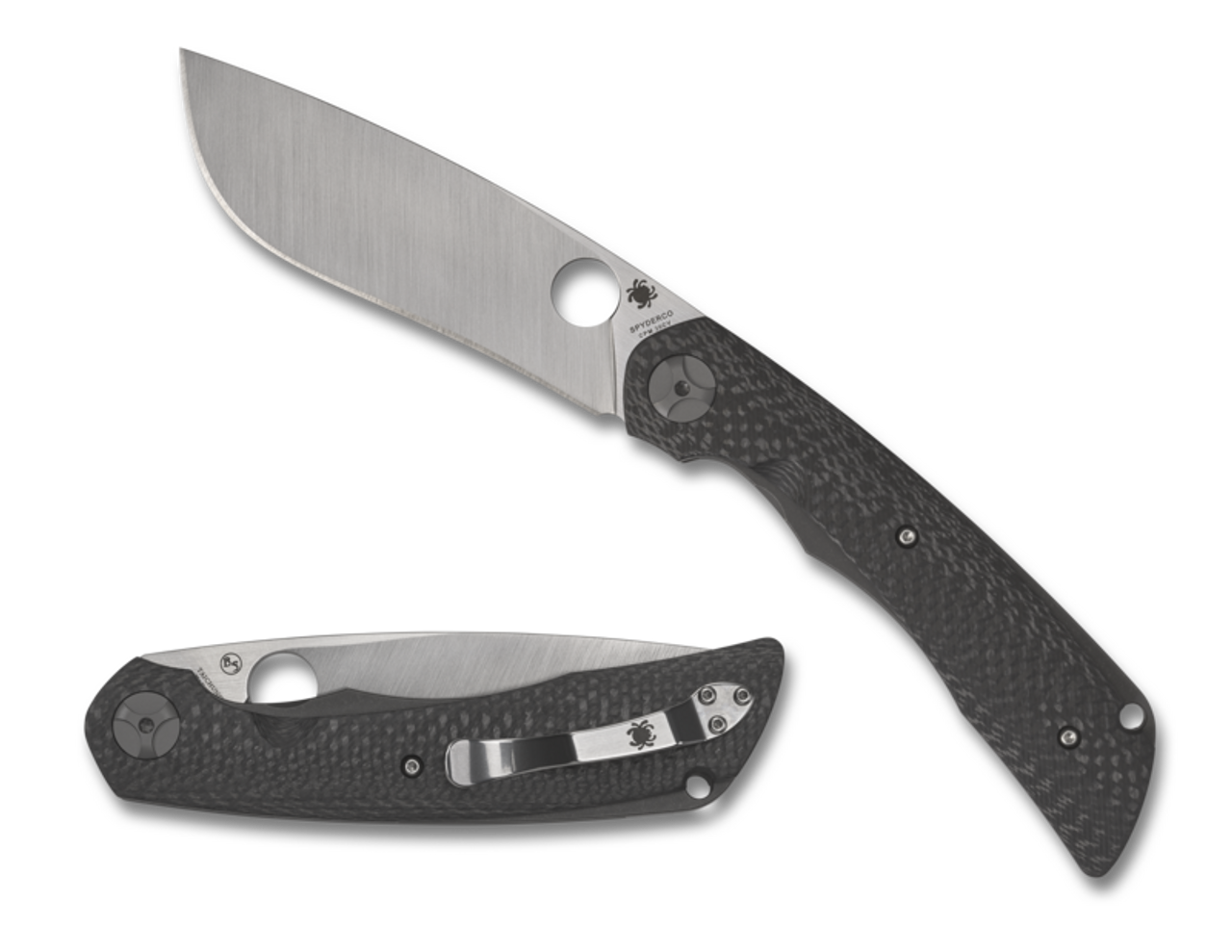 Spyderco Navaja Carbon Fiber ~ C147CF – Spirit of Spaniards