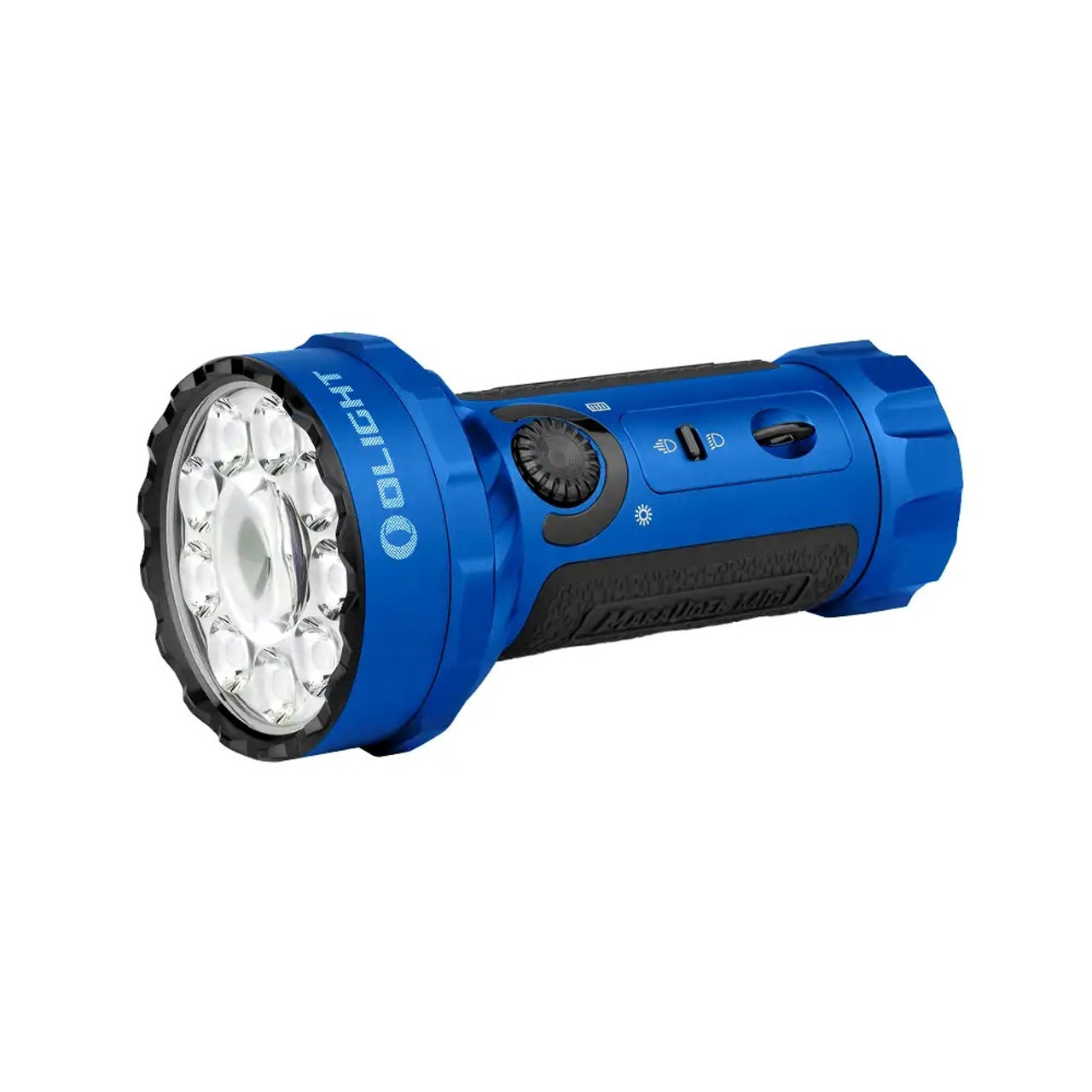 Olight Marauder Mini LED Flashlight Blue Aluminum Body 7,000